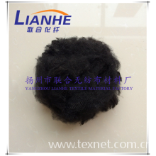 扬州市联合无纺布材料厂-【联合化纤】-供应黑色涤纶短纤